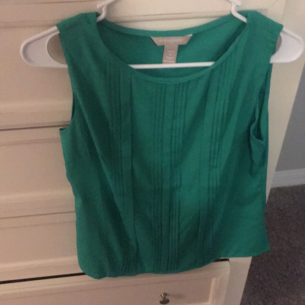 Banana republic sleeveless blouse